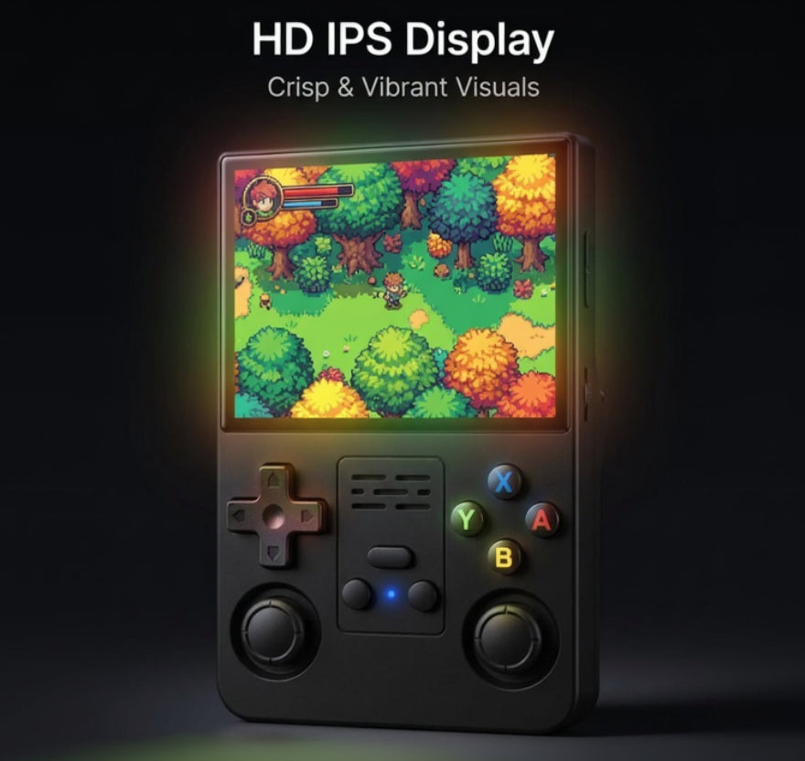 R39 MAX Handheld Game Console โ Retro Gaming Device with 20,000+ Built-in Games