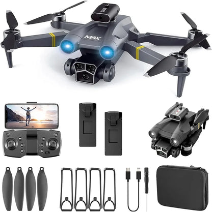 R39 MAX Retro Gaming Console + M3 MAX Brushless Drone Combo | 20,000+ Games & HD Aerial Photography Bundle