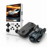 R39 MAX Retro Gaming Console + M3 MAX Brushless Drone Combo | 20,000+ Games & HD Aerial Photography Bundle