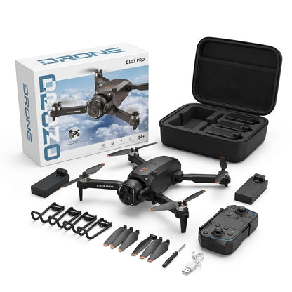 E103 Pro Mini Mavic-Style Drone – Full HD Camera, Dual Battery & Extended Range