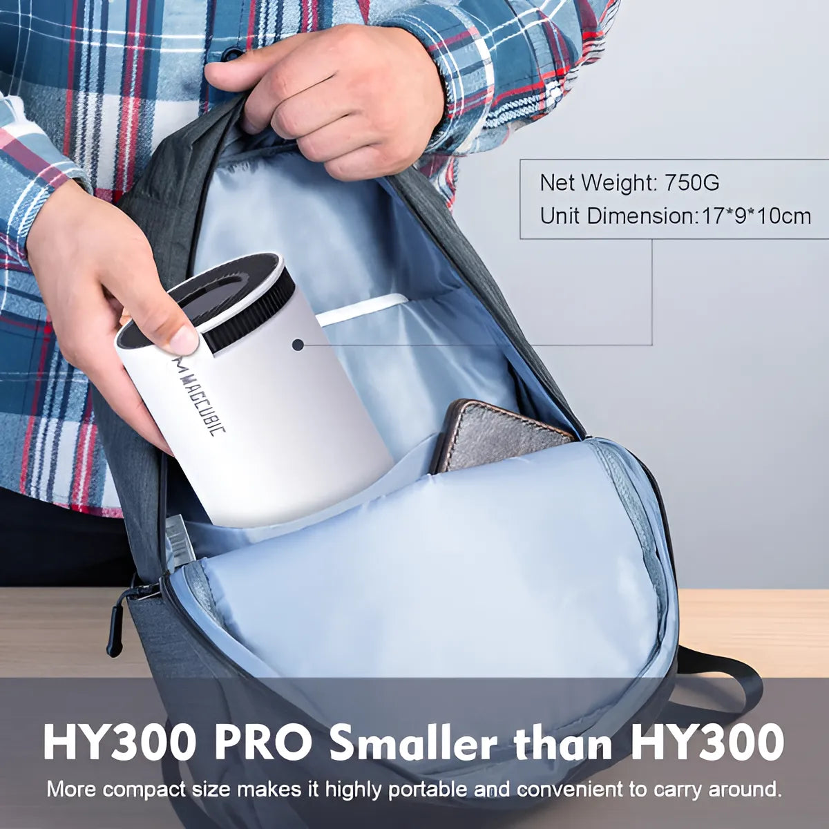 Magcubic WiFi Projector HY300 PRO 4K Android