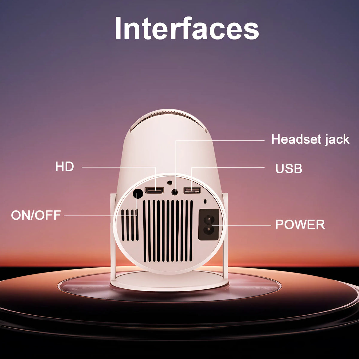 Magcubic WiFi Projector HY300 PRO 4K Android