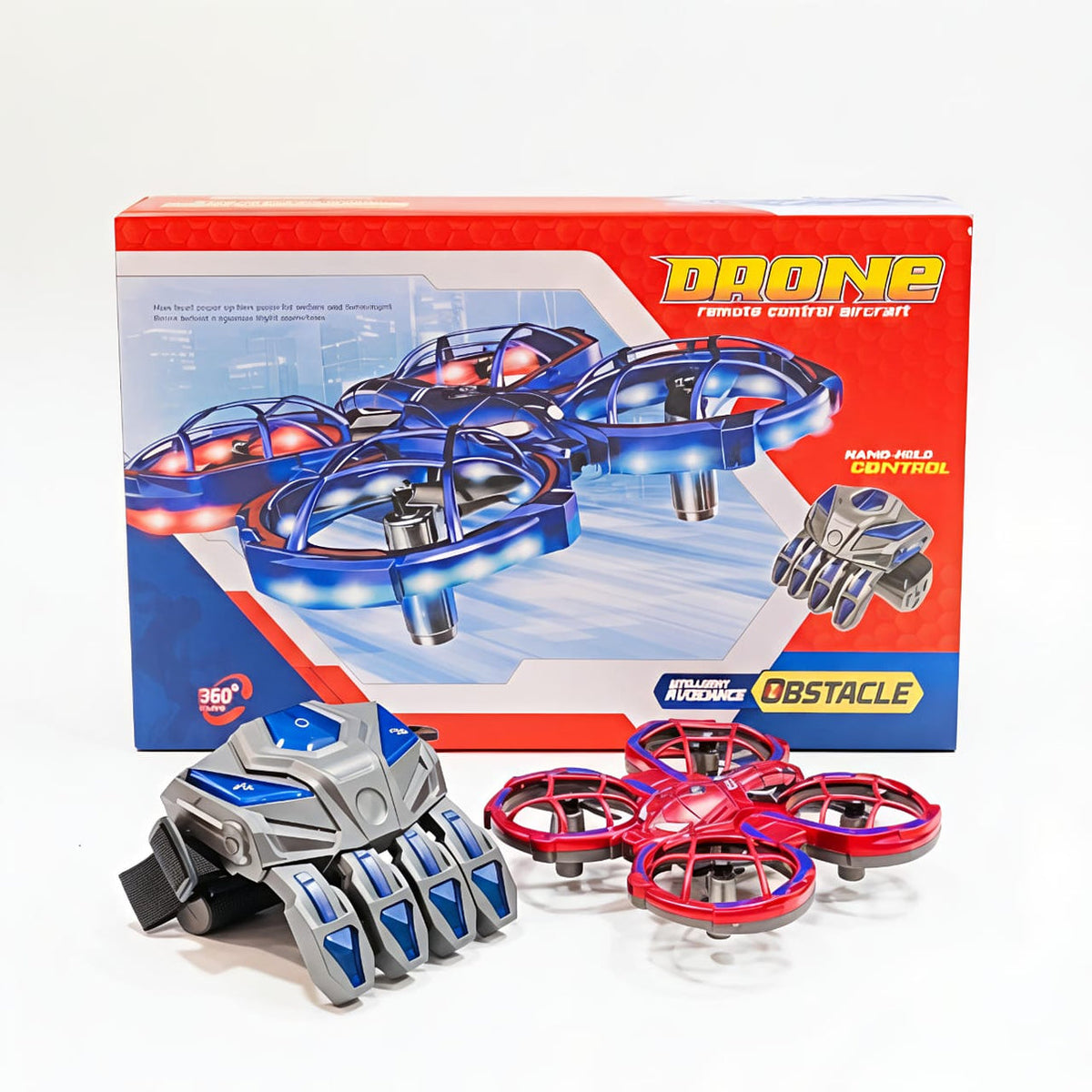 Spider Gesture Control Drone + R39 Max Retro Handheld Game