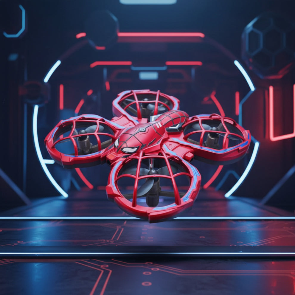 Spider Gesture Control Drone + R39 Max Retro Handheld Game