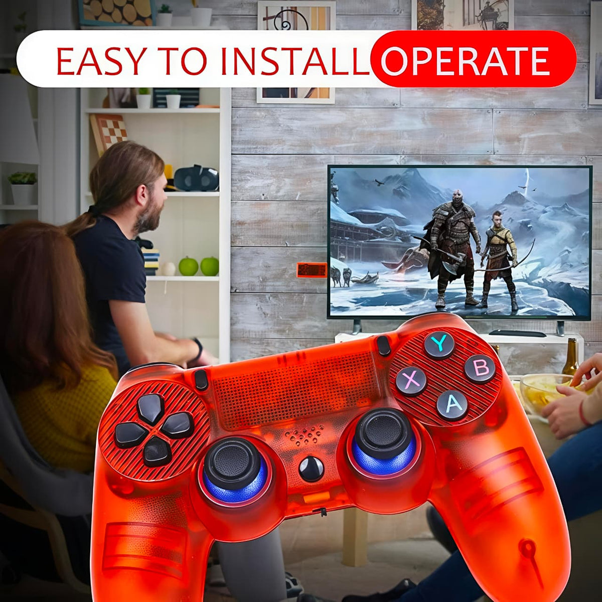 GS5 Mini 4K Retro Gaming Console – 30,000+ Games, 53 Emulators, 64GB, Dual Wireless Controllers