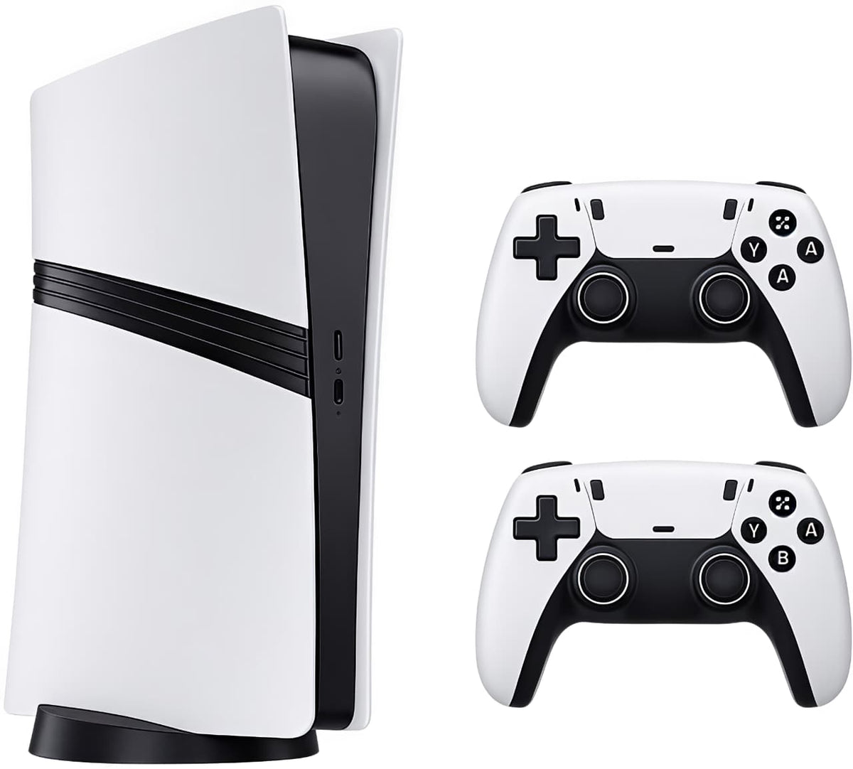 GS5 PRO Wireless Video Game Console 64GB | 40,000+ Built-in Games | 53 Emulators | Retro & PSP Gaming | Dual Wireless Controllers | TV Gaming Console